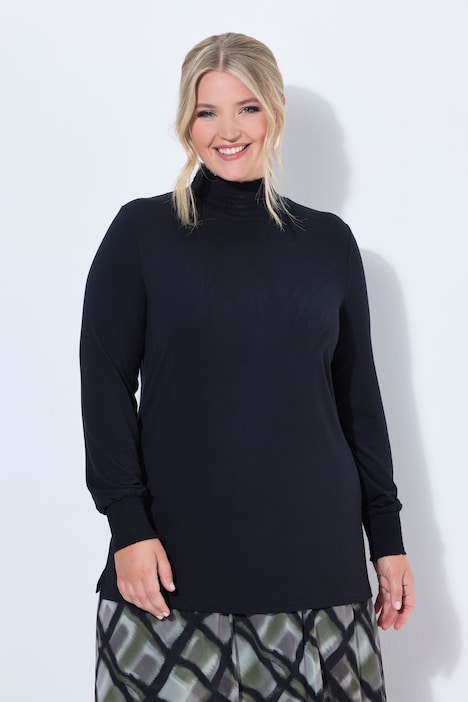 Longsleeve, Komfort Fit, elastische Smk-Details