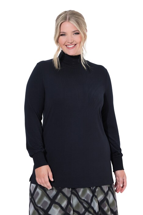 Longsleeve, Komfort Fit, elastische Smk-Details