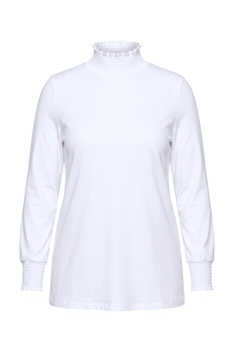 Longsleeve, Komfort Fit, elastische Smk-Details