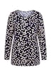 Longsleeve, A-Linie, Punkte, Langarm