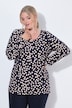 Longsleeve, A-Linie, Punkte, Langarm