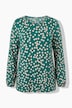 Longsleeve, A-Linie, Punkte, Langarm