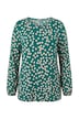Longsleeve, A-Linie, Punkte, Langarm