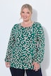 Longsleeve, A-Linie, Punkte, Langarm