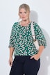 Longsleeve, A-Linie, Punkte, Langarm