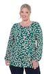 Longsleeve, A-Linie, Punkte, Langarm