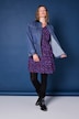 Jeansjacke, Loose Shape, Hemdkragen in Lederoptik