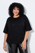 Sweatshirt, Buchstaben, Oversized, Rundhals, Halbarm