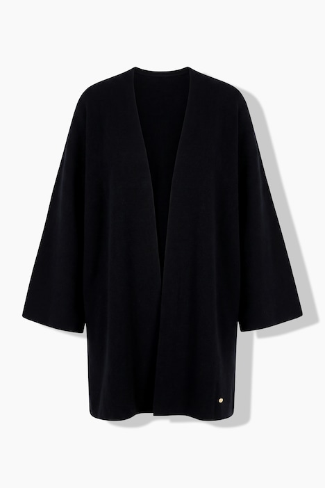Strickjacke, Oversized, ohne Verschluss, Langarm
