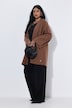 Strickjacke, Oversized, ohne Verschluss, Langarm
