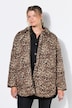 Veste matelassée, coupe Loose Shape, imprimé léopard