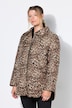 Veste matelassée, coupe Loose Shape, imprimé léopard