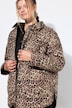 Veste matelassée, coupe Loose Shape, imprimé léopard