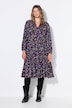 Maxikleid, Color-Leo, Volants, Langarm