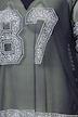 Trikot, Shirt, Mesh oversized, Glitzersteinchen, Halbarm