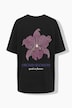 T-Shirt, oversized, Flower, Halbarm