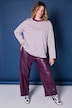 Longsleeve, oversized, Ringeljersey, Rücken-Statement