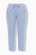Hose, gerades Bein, Bouclé, Elastikbund