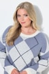 Pullover, Loose Fit, Argyle-Rhombenmuster, Langarm