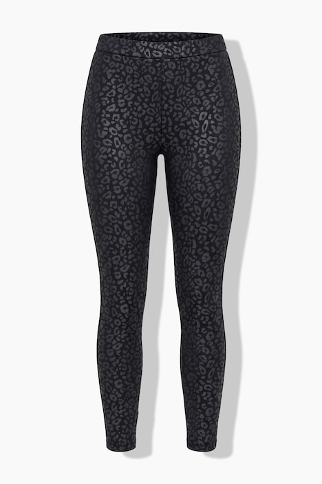 Leggings, Slim Fit. High Waist, Leo