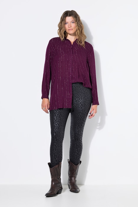 Leggings, Slim Fit. High Waist, Leo
