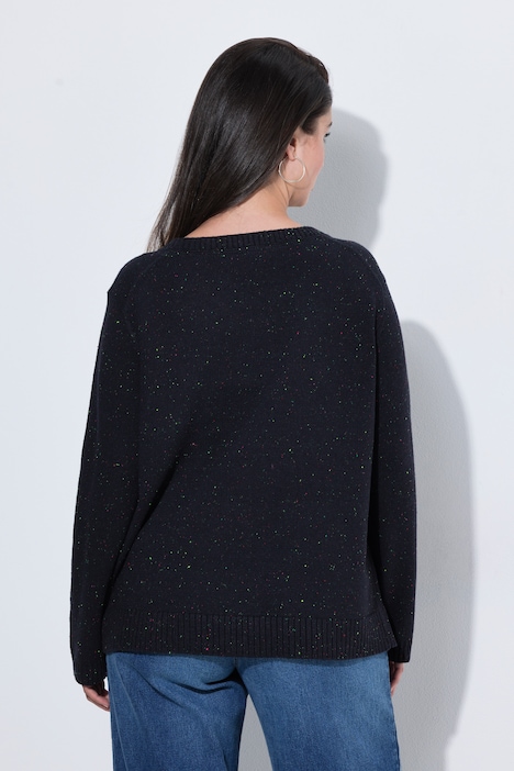Pullover, Schriftmotiv Amore, Langarm