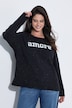 Pullover, Schriftmotiv Amore, Langarm