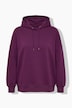 Hoodie, cropped oversized, Kapuze