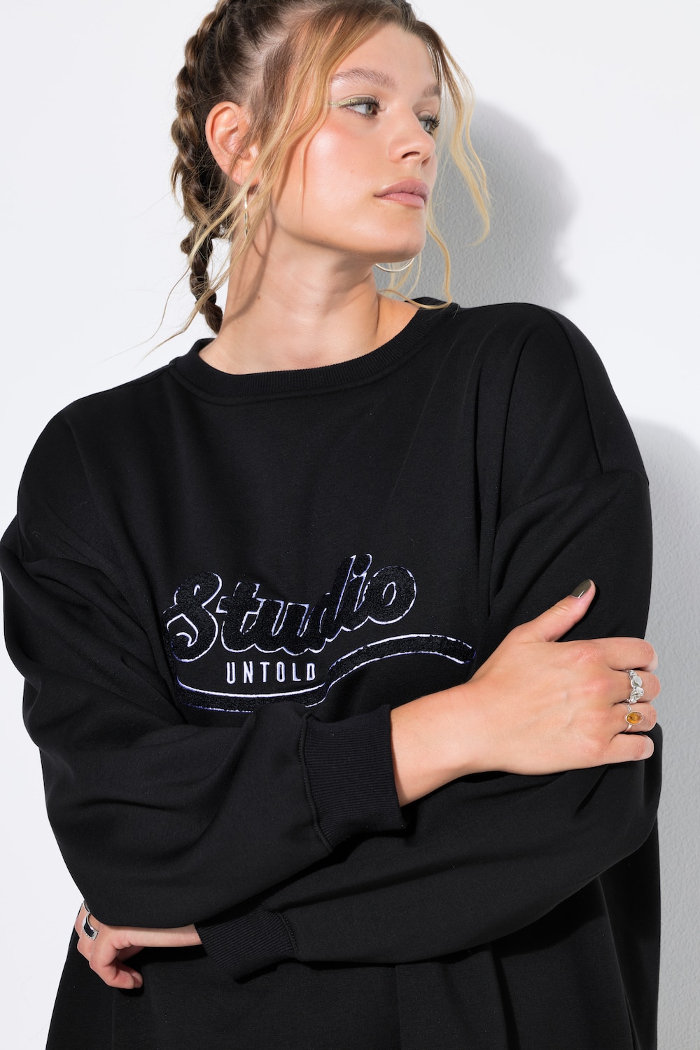 Sweatshirt, oversized, Towel Studio-Print