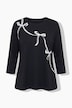 Shirt, Schleifen, Rundhalsausschnitt, 3/4-Arm
