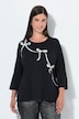 Shirt, Schleifen, Rundhalsausschnitt, 3/4-Arm