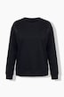 Sweat-shirt avec perles brodées fantaisie, col rond et manches longues