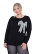 Longsleeve, Komfort Fit, Schleifen-Motiv, Fledermaus-Langarm