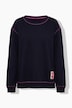 Sweatshirt, Ziernähte, Oversized, Rundhals, Langarm