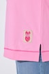 Sweat-shirt oversize, col rond et manches longues, coutures fantaisie