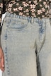 Jeans Mary, extraweites Bein, Glitzernieten, Konfortbund