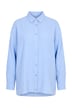 Oversized Muslin Long Sleeve Button-Down Blouse
