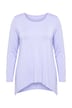 Longsleeve, A-Linie, Zipfelsaum