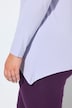 Longsleeve, A-Linie, Zipfelsaum