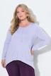 Longsleeve, A-Linie, Zipfelsaum