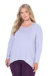 Longsleeve, A-Linie, Zipfelsaum