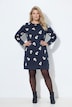 Weihnachts-Sweatkleid, Rundhals, Langarm