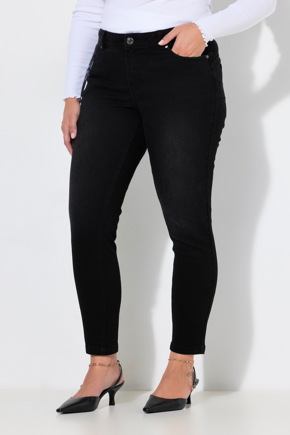 PushUp-Jeans, Slim Fit, tolle Silhouette, 4-Pocket
