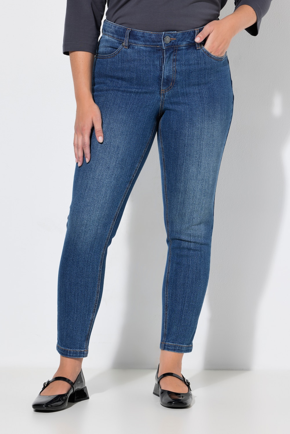 PushUp-Jeans, Slim Fit, tolle Silhouette, 4-Pocket