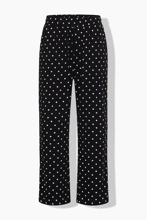 Schlafanzug, Zweiteiler, uni Shirt, Hose mit Dots