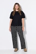 Schlafanzug, Zweiteiler, uni Shirt, Hose mit Dots