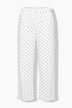 Schlafanzug, Zweiteiler, uni Shirt, Hose mit Dots