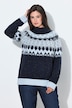 Pullover, Norwegermuster, Rollkragen, Langarm