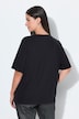 T-Shirt, Glitzerdruck, Rundhals, Halbarm
