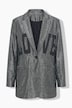 Blazer, Reverskragen, Langarm
